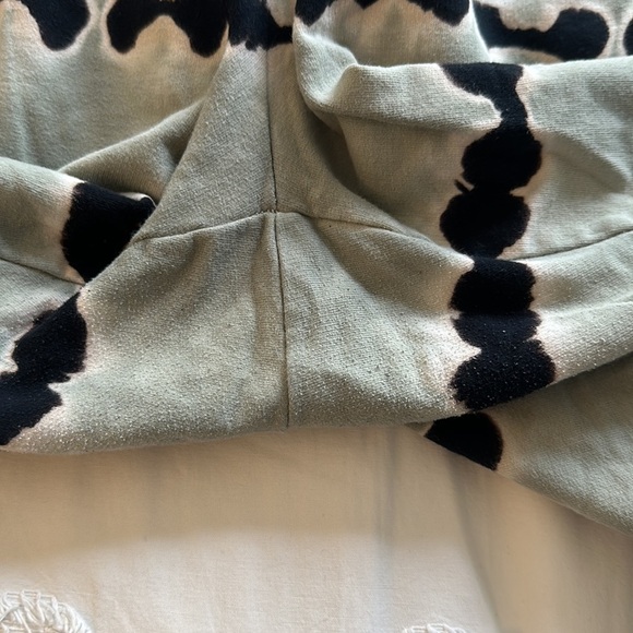 Torrid Classic Fit Active Crop Jogger - Terry Stripe Tie-Dye Sage Green XXXL - Picture 6 of 6